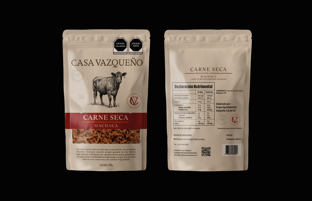 [677144539040] Carne seca machaca  200 gr